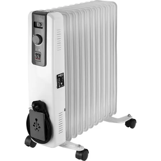 NEO TOOLS Olieradiator 90-153 - 2500W med 11 ribber