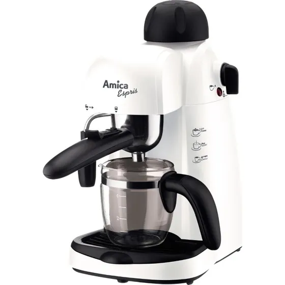 Amica CD 1011 Espressomaskine, 0,24L, Sort