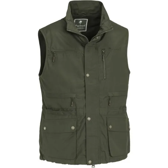 Pinewood Nye Tiveden Vest - Moss Green