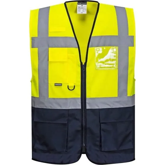 Portwest C476 Warsaw hi-vis vest Gul/Marine