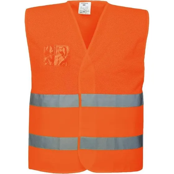 Portwest C494 Hi-Vis Mesh Vest - Orange