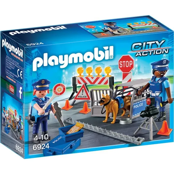 Playmobil City Action 6878 Police Roadblock