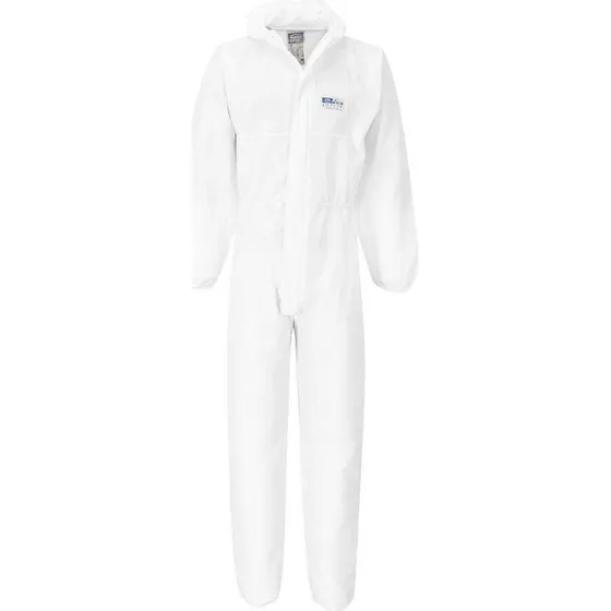 Portwest BizTex SMS ST80 Flammehæmmende Type 5/6 Hvid