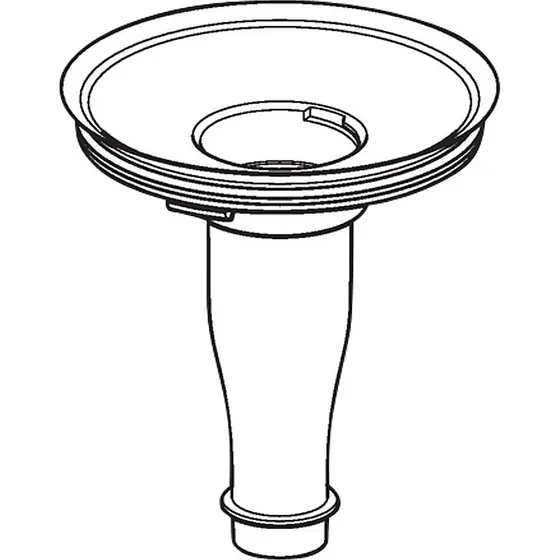 GEBERIT Preda/Selva adapter til hybridvandlås med styring