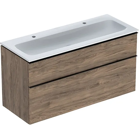 Geberit Icon møbelpakke 1200x480x630mm 2 skuffer Hickory