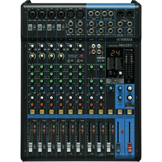 Yamaha MG-12XU 12-kanals live-mixer