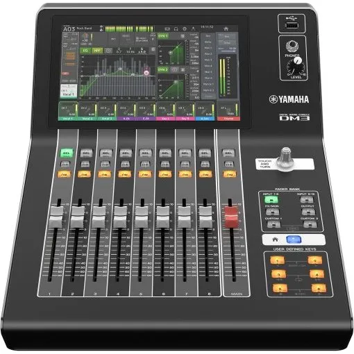 Yamaha DM3 Standard digital mixer 16+1, 18x18 USB, 9" touch