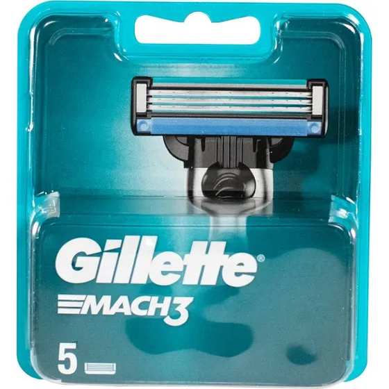 Gillette Mach3 Barberblade 5 stk