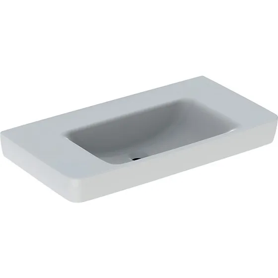 Geberit Renova plan håndvask 900x480mm med fralægningsplads, hvid