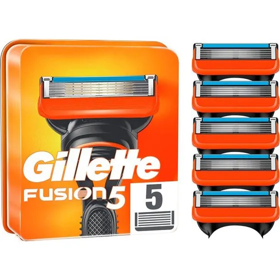 Gillette Fusion5 barberblade, 4 stk
