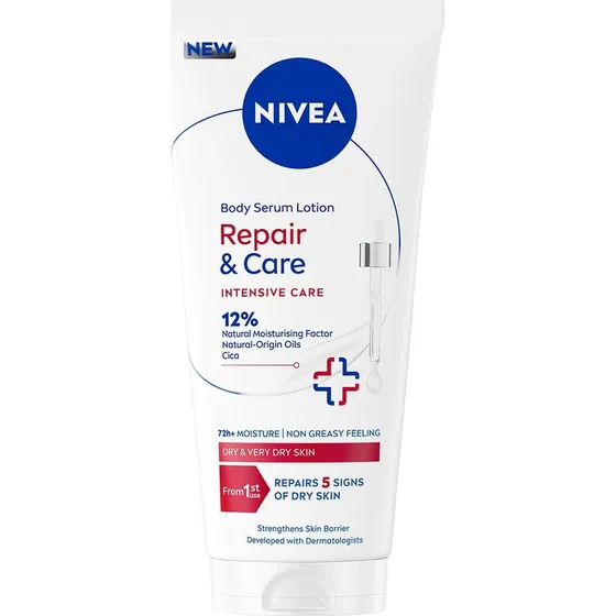 Nivea Repair & Care Body Serum Lotion 200 ml
