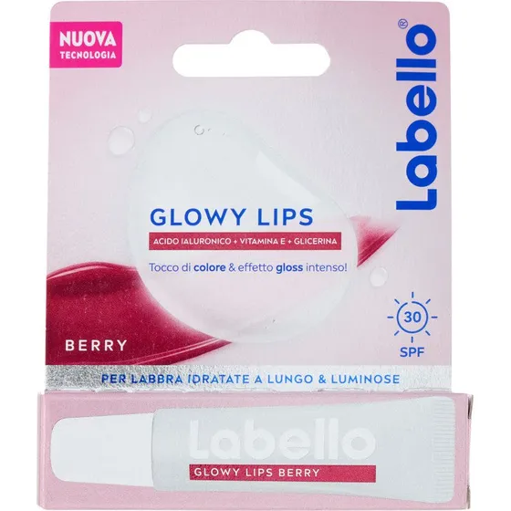 Labello Glowy Lips SPF 30 Berry 10 ml