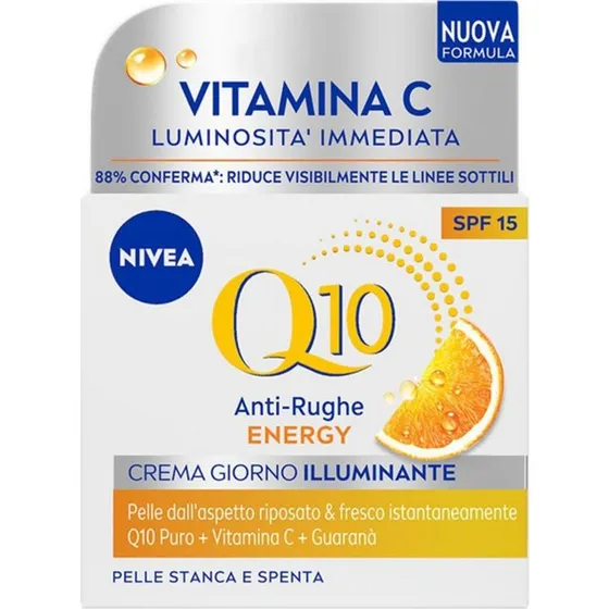 Nivea Q10 Energy Anti-Wrinkle Illuminating Day Cream SPF15 50 ml