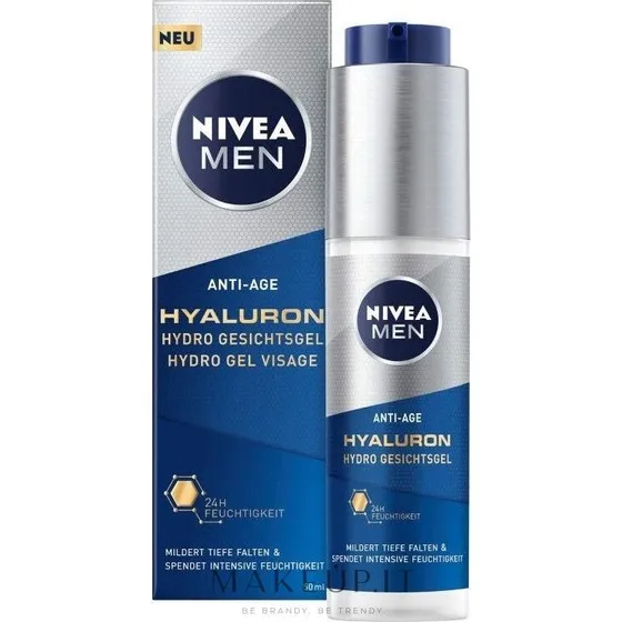Nivea Men Hyaluron Anti-Age Hydro Facial Gel - 50ml