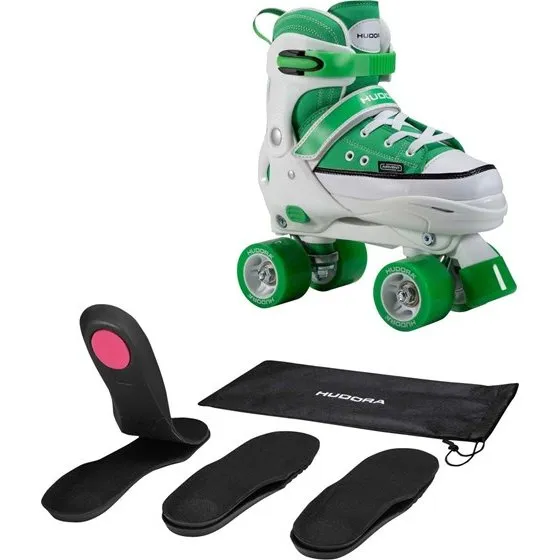 Hudora Roller Skates Sneaker Green, str. 36-39