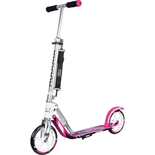 Hudora BIG Wheel Step RX205 Løbehjul - Hvid/Pink
