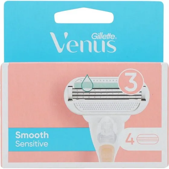 Gillette Venus Smooth Sensitive 4 stk
