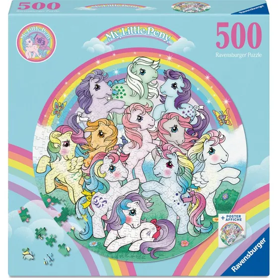 Ravensburger My Little Pony puslespil - 500 brikker