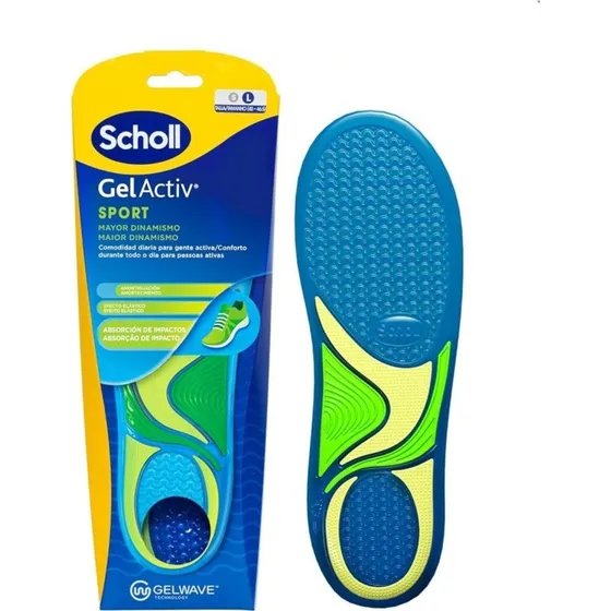 Scholl GelActiv indlægssåler til sport Small 35,5-40,5
