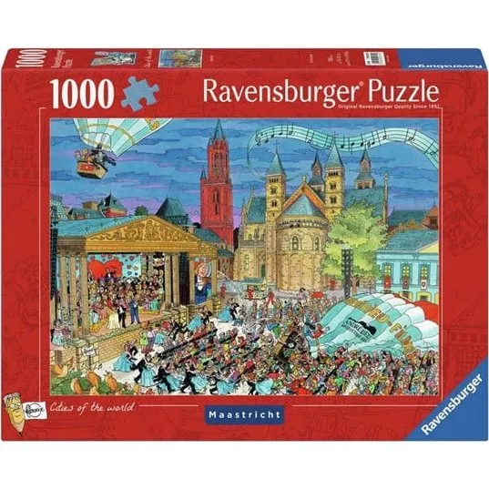 Ravensburger Puslespil Fleroux Maastricht 1000 stk.