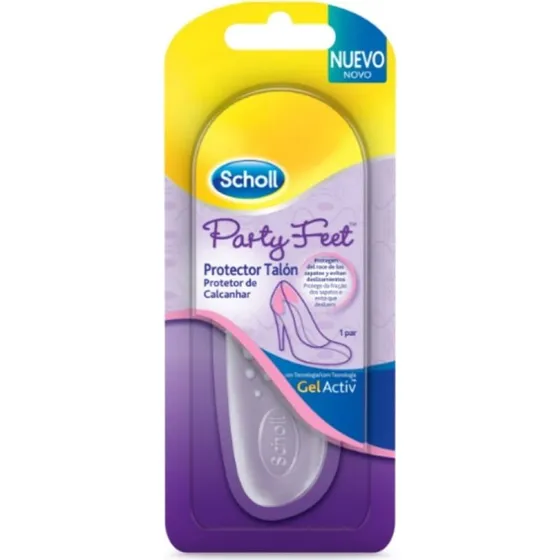 Dr. Scholl Party Feet Invisible Gel hælbeskyttere x2