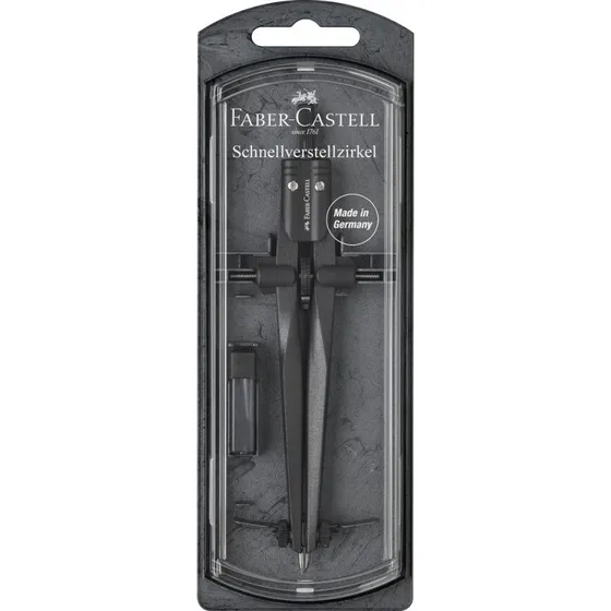 Faber-Castell Stream Passer, Stone Black, op til 340 mm
