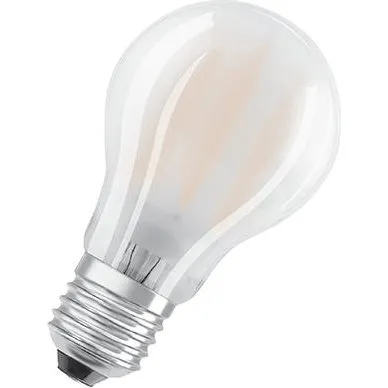OSRAM LED-pære E27 6,5W 2700K varmhvid, 2-pak