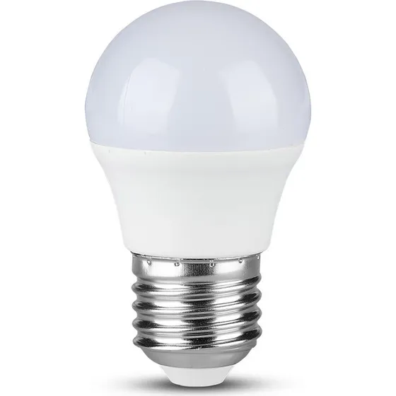 6,5W E27 LED Kronepære G45 - Kold hvid