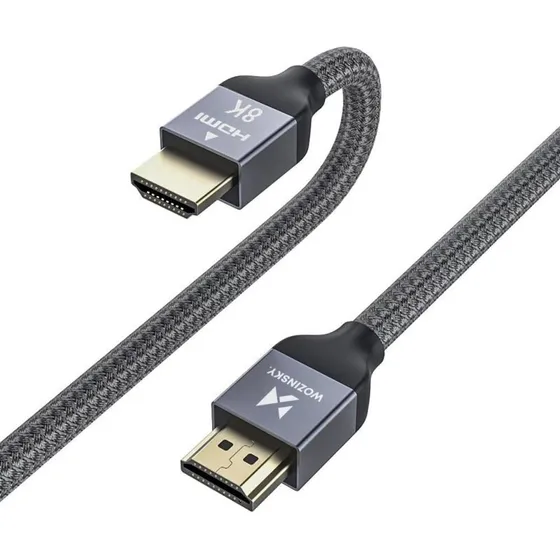 Wozinsky HDMI 2.1 kabel 3 m 48 Gbps 8K/4K sølv (WHDMI-30)