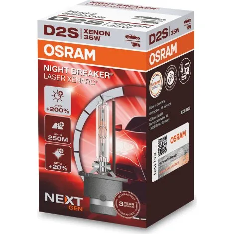 Osram Night Breaker Laser D2S +200% Next Gen