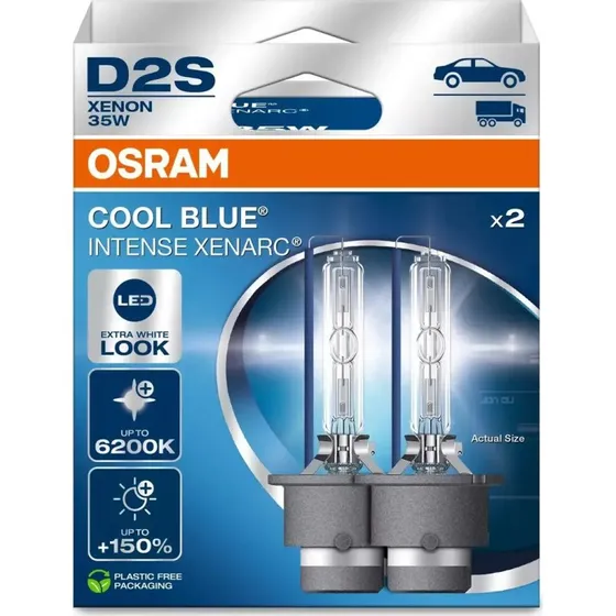Osram Cool Blue Intense NextGen D2S 85V 35W (sæt 2)