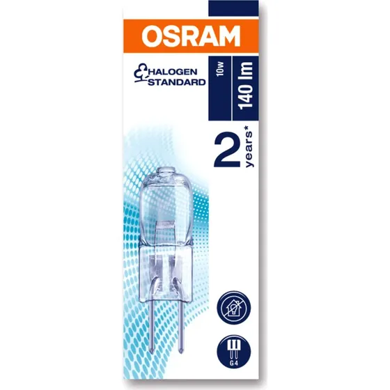 OSRAM HALOSTAR OVEN G4 10W 12V ovnspære