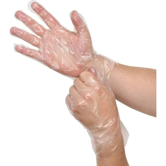 ABENA Quick LDPE engangshandske, klar, One size, pudderfri