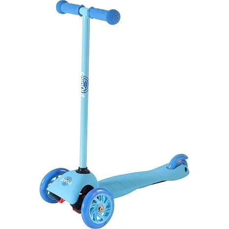 SpinOut Kick 3-hjulet løbehjul med LED