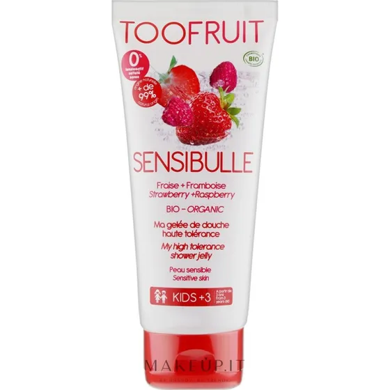 Toofruit delikat shower gel til børn, 200 ml