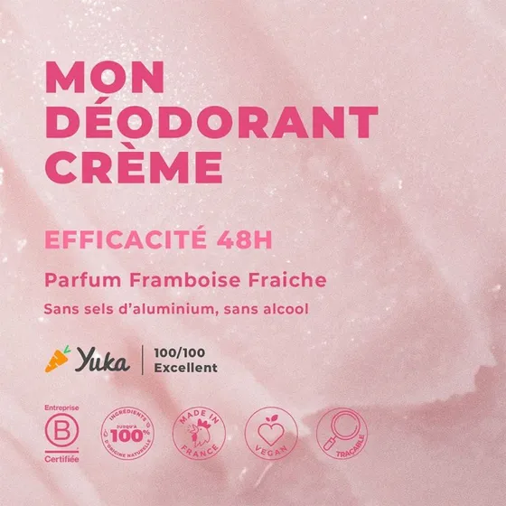 Energie Fruit Deocreme 48h Jordbær 45g