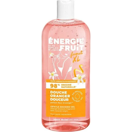 Energie Fruit Shower Gel Orange Blossom & Linseed Oil 500ml