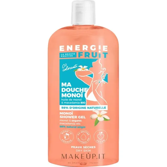 Energie Fruit Shower Gel Monoi & Økologisk Macadamia 500ml