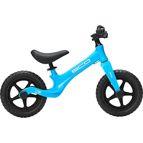 SCO løbecykel 12" – blå (2–5 år)