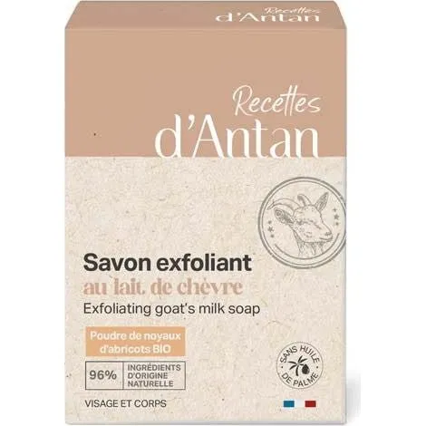 Recettes d'Antan Gedemælks Eksfolierende Brødsæbe 100g