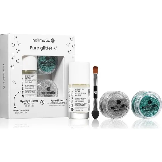 Nailmatic Glitter Sæt til Ansigt og Krop - 3 stk.