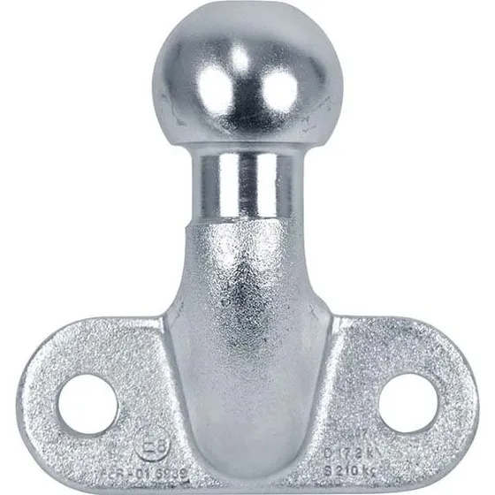 AutoPro Bolt-fastgjort trækkugle, stål, E‑godkendt 2T