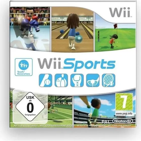 Nintendo Wii Sports til Nintendo Wii - Komplet sæt