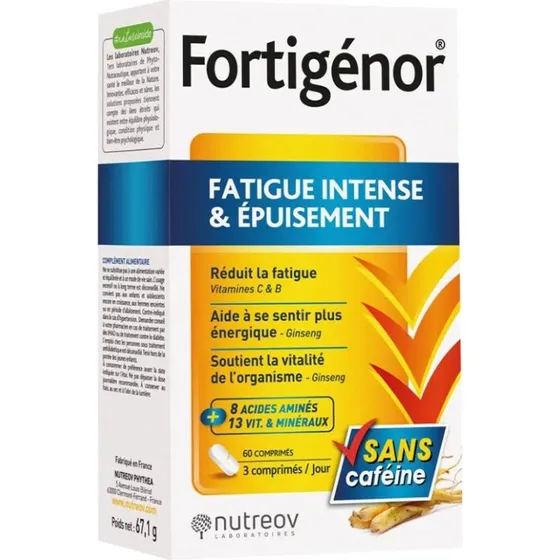 Phytea Fortigenor Intens Fatigue and Exhaustion - 60 kapsler