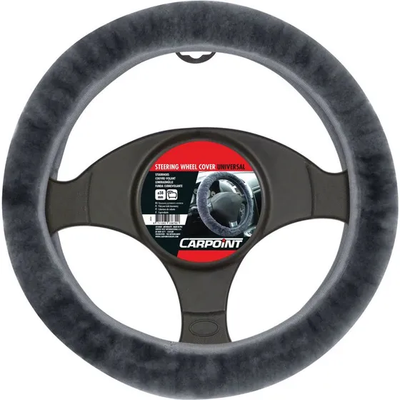 Carpoint Komfort ratovertræk - Uld - Antracit (passer 37–39 cm)