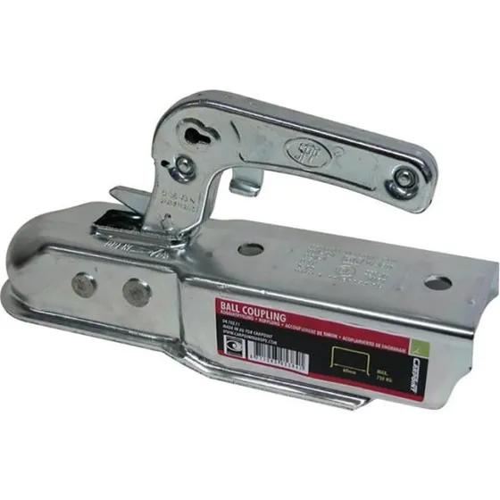 Carpoint sikkerhedskobling 60x60 mm galvaniseret – maks. 750 kg