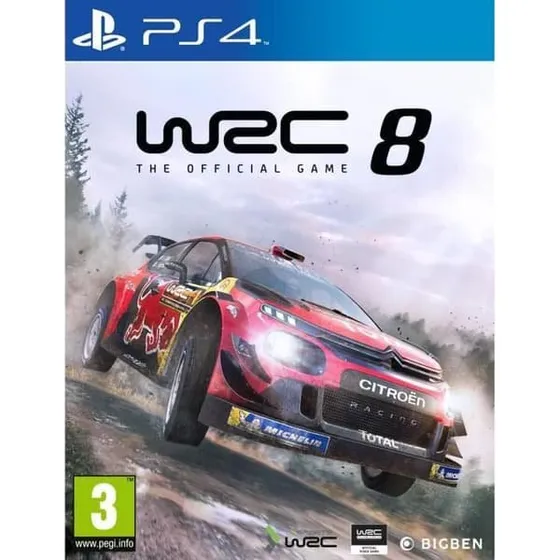 WRC 8 FIA World Rally Championship til PS4 - Brugt
