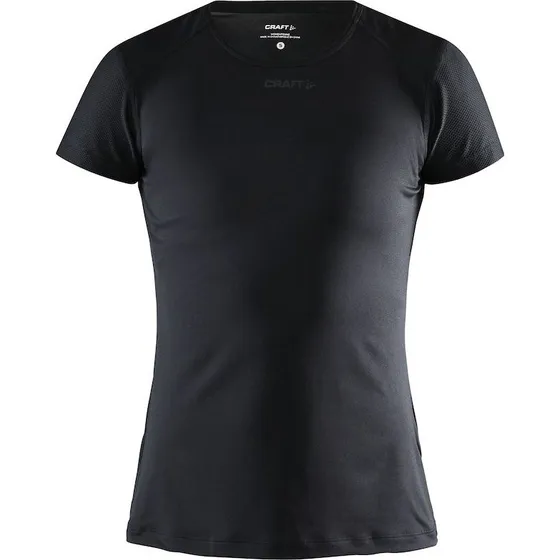Craft ADV Essence Slim T-Shirt Sort Dame