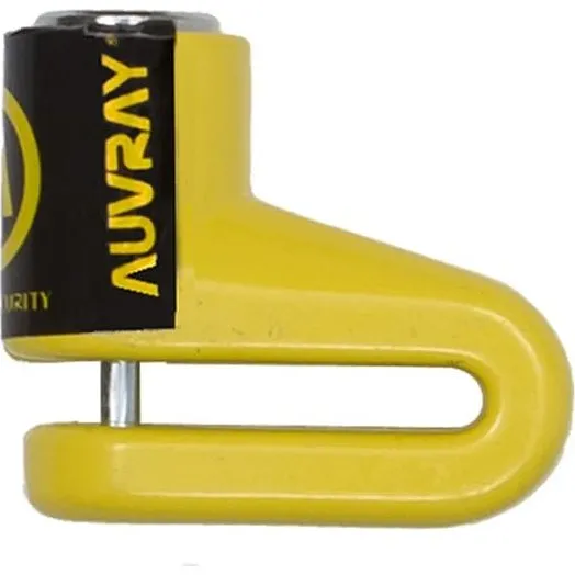 AUVRAY BD16 skivelås - Gul, 6 mm stiftdiameter