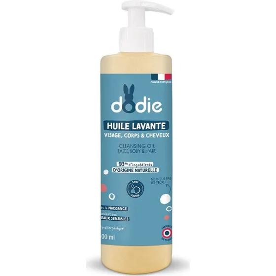 Dodie Cleansing Oil - Ansigt, Krop & Hår 500ml